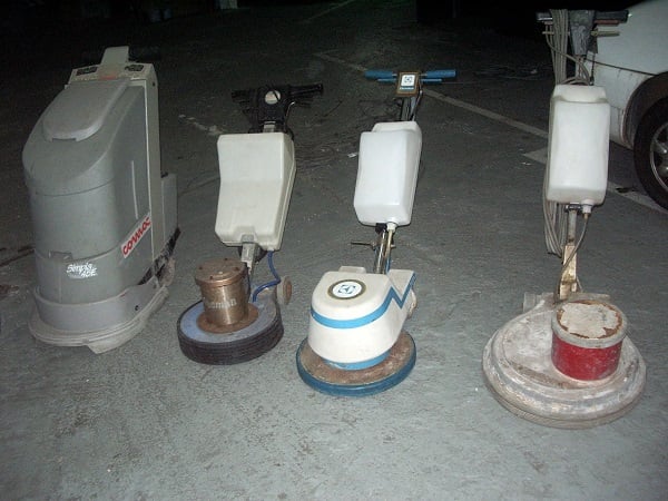 Rotativas y abrillantadoras de suelos de Limpiezas Galiport